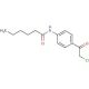 Hexanoic acid [4-(2-chloro-acetyl)-phenyl]-amide - chemical structure image