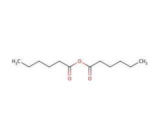 Hexanoic anhydride (CAS 2051-49-2) - chemical structure image
