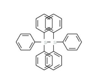 Hexaphenyldisilane (CAS 1450-23-3) - chemical structure image