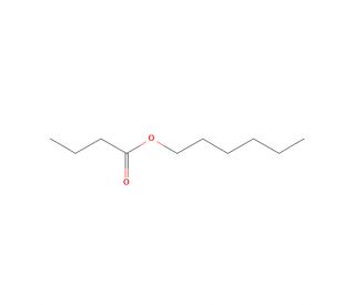 Hexyl Butyrate (CAS 2639-63-6) - chemical structure image