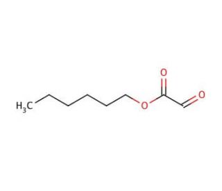 Hexyl Glyoxylate (CAS 52709-43-0) - chemical structure image