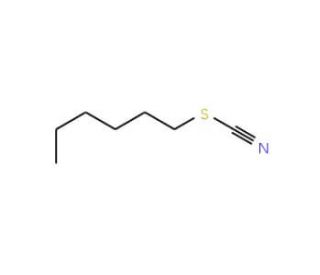 Hexyl thiocyanate (CAS 6803-40-3) - chemical structure image