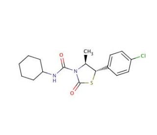 Hexythiazox (CAS 78587-05-0) - chemical structure image