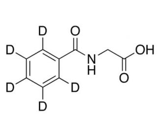 Hippuric acid-d5 (CAS 53518-98-2) - chemical structure image