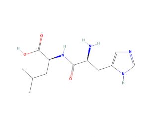 His-Leu-OH (CAS 7763-65-7) - chemical structure image