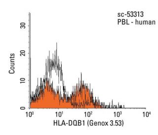 HLA-DQB1 Antibody (Genox 3.53) - Flow Cytometry - Image 17993