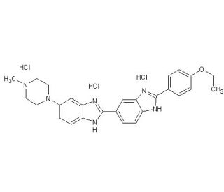 Hoechst 33342 (CAS 23491-52-3) - chemical structure image