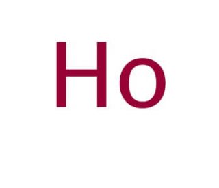 Holmium (CAS 7440-60-0) - chemical structure image