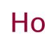 Holmium (CAS 7440-60-0) - chemical structure image