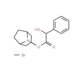 Homatropine methyl bromide (CAS 80-49-9) - chemical structure image