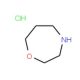 Homomorpholine hydrochloride (CAS 178312-62-4) - chemical structure image