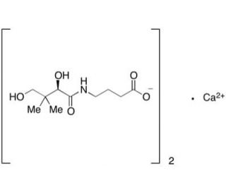 Hopantenate Calcium (CAS 17097-76-6) - chemical structure image