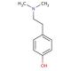Hordenine (CAS 539-15-1) - chemical structure image