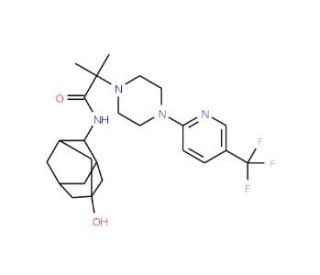 HSD Inhibitor 23 (CAS 868604-75-5) - chemical structure image