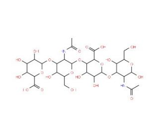 Hyaluronate Tetrasaccharide (CAS 57282-61-8) - chemical structure image