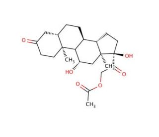 Hydrallostane 21-Acetate - chemical structure image