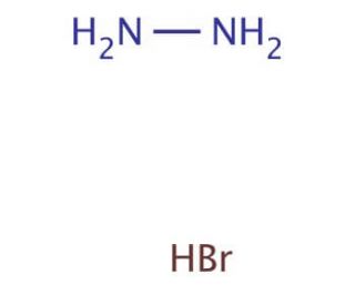 Hydrazine monohydrobromide (CAS 13775-80-9) - chemical structure image