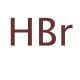 Hydrobromic acid (CAS 10035-10-6) - chemical structure image
