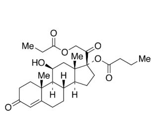 Hydrocortisone 17-Butyrate 21-Propionate - chemical structure image