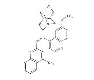 Hydroquinidine 4-methyl-2-quinolyl ether (CAS 135042-89-6) - chemical structure image