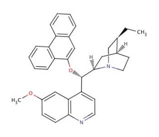 Hydroquinidine 9-phenanthryl ether (CAS 135042-88-5) - chemical structure image