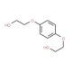 Hydroquinone bis(2-hydroxyethyl) ether (CAS 104-38-1) - chemical structure image