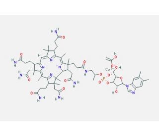 Hydroxocobalamin Acetate (CAS 22465-48-1) - chemical structure image
