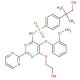 Hydroxy Bosentan (CAS 253688-60-7) - chemical structure image