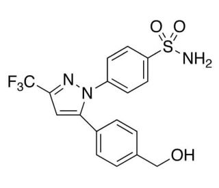 Hydroxy celecoxib (CAS 170571-00-3) - chemical structure image