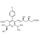 Hydroxy Cerivastatin Sodium Salt (CAS 189060-31-9) - chemical structure image