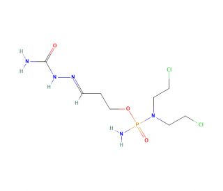 Hydroxy cyclophosphamide Semicarbazone (CAS 53948-46-2) - chemical structure image