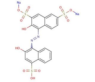 Hydroxy naphthol blue disodium salt (CAS 165660-27-5) - chemical structure image