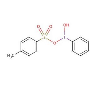 [Hydroxy(tosyloxy)iodo]benzene (CAS 27126-76-7) - chemical structure image