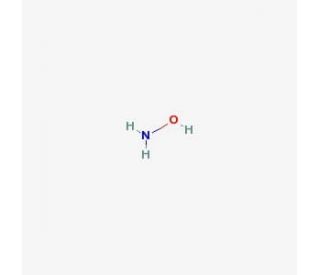 Hydroxylamine solution (CAS 7803-49-8) - chemical structure image