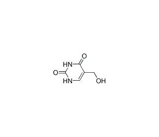 Hydroxymethyl uracil (CAS 4433-40-3) - chemical structure image