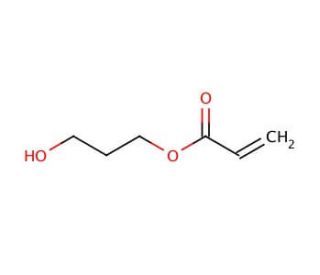 Hydroxypropyl acrylate, mixture of isomers (CAS 25584-83-2) - chemical structure image