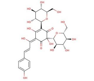 Hydroxysafflor yellow A (CAS 146087-19-6) - chemical structure image