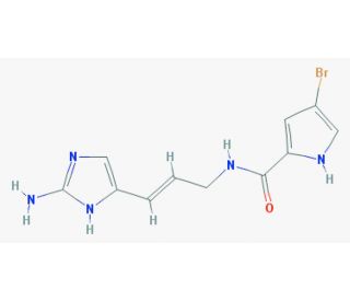 Hymenidin (CAS 107019-95-4) - chemical structure image