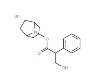 Hyoscyamine Hydrobromide (CAS 306-03-6) - chemical structure image