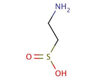 Hypotaurine (CAS 300-84-5) - chemical structure image