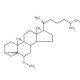 i-Cholesteryl methyl ether (CAS 2867-93-8) - chemical structure image