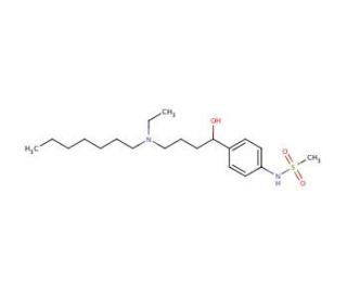 Ibutilide Fumarate (CAS 122647-32-9) - chemical structure image