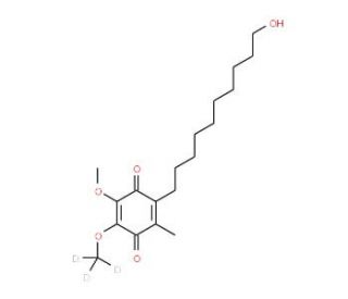 Idebenone-13C1,d3 - chemical structure image