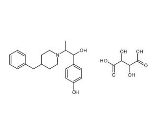 Ifenprodil Tartrate Salt (CAS 23210-56-2) - chemical structure image