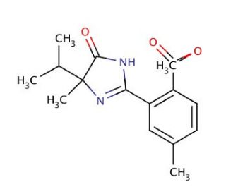 Imazamethabenz-methyl (CAS 81405-85-8) - chemical structure image