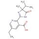 Imazethapyr (CAS 81335-77-5) - chemical structure image