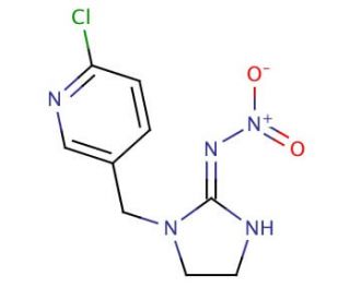 Imidacloprid (CAS 138261-41-3) - chemical structure image