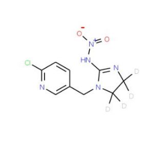 Imidacloprid-d4 (CAS 1015855-75-0) - chemical structure image
