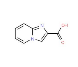 Imidazo[1,2-a]pyridine-2-carboxylic acid (CAS 64951-08-2) - chemical structure image