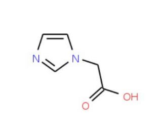 Imidazol-1-yl-acetic Acid-15N2,13C2 (CAS 1184983-00-3) - chemical structure image